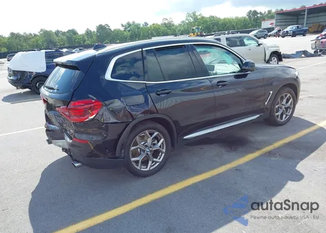 2021 BMW X3 Phev xDrive30E из США, поврежденный, VIN 5UXTS1C03M9D99837